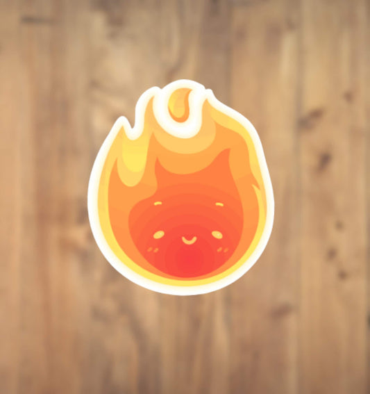 Fire Element Vinyl Sticker  | Laptop Sticker | Tumbler Sticker | Phone Sticker | Water Bottle Sticker |  Planner Sticker